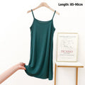 Vestido de tirantes finos para mujer, vestido lencero de modal, vestido largo sexy sin espalda