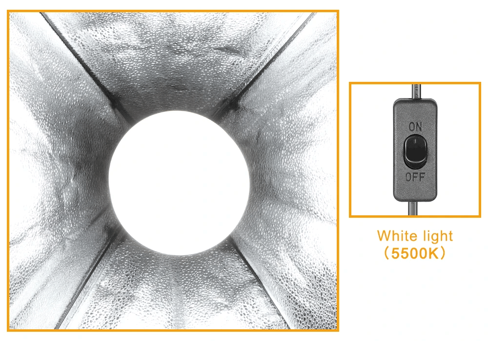 Kit de iluminación Softbox de 50x70 cm para fotografía