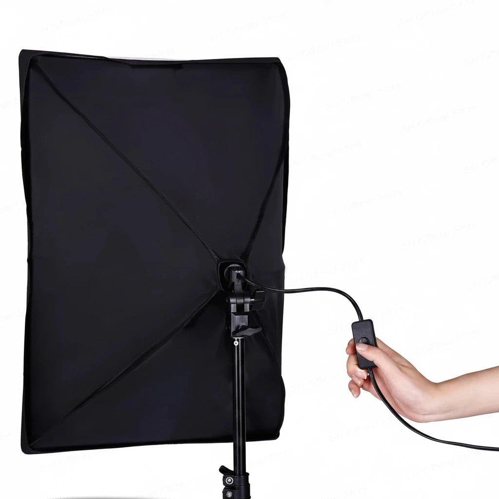 Kit de iluminación Softbox de 50x70 cm para fotografía