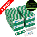 100 piezas Imanes porta gafete 3 imanes 45mm