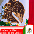 Bandera de México Bordada 60cm x 90cm premium