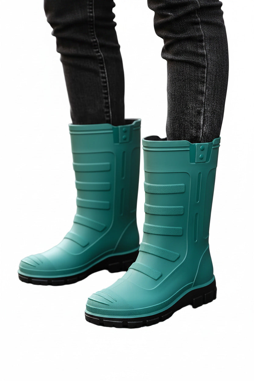 Botas de lluvia para hombre para exteriores, impermeables.