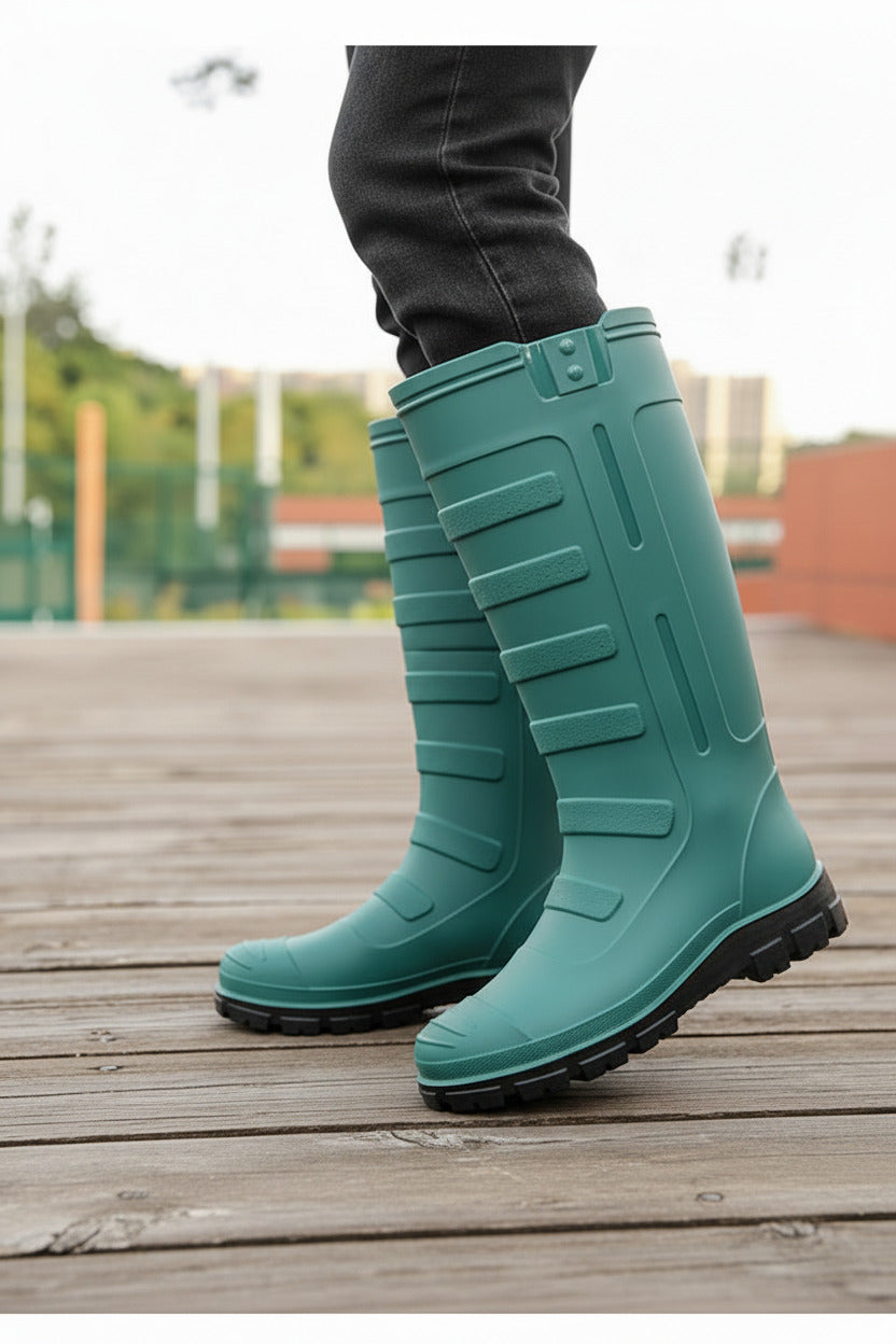 Botas de lluvia para hombre para exteriores, impermeables.