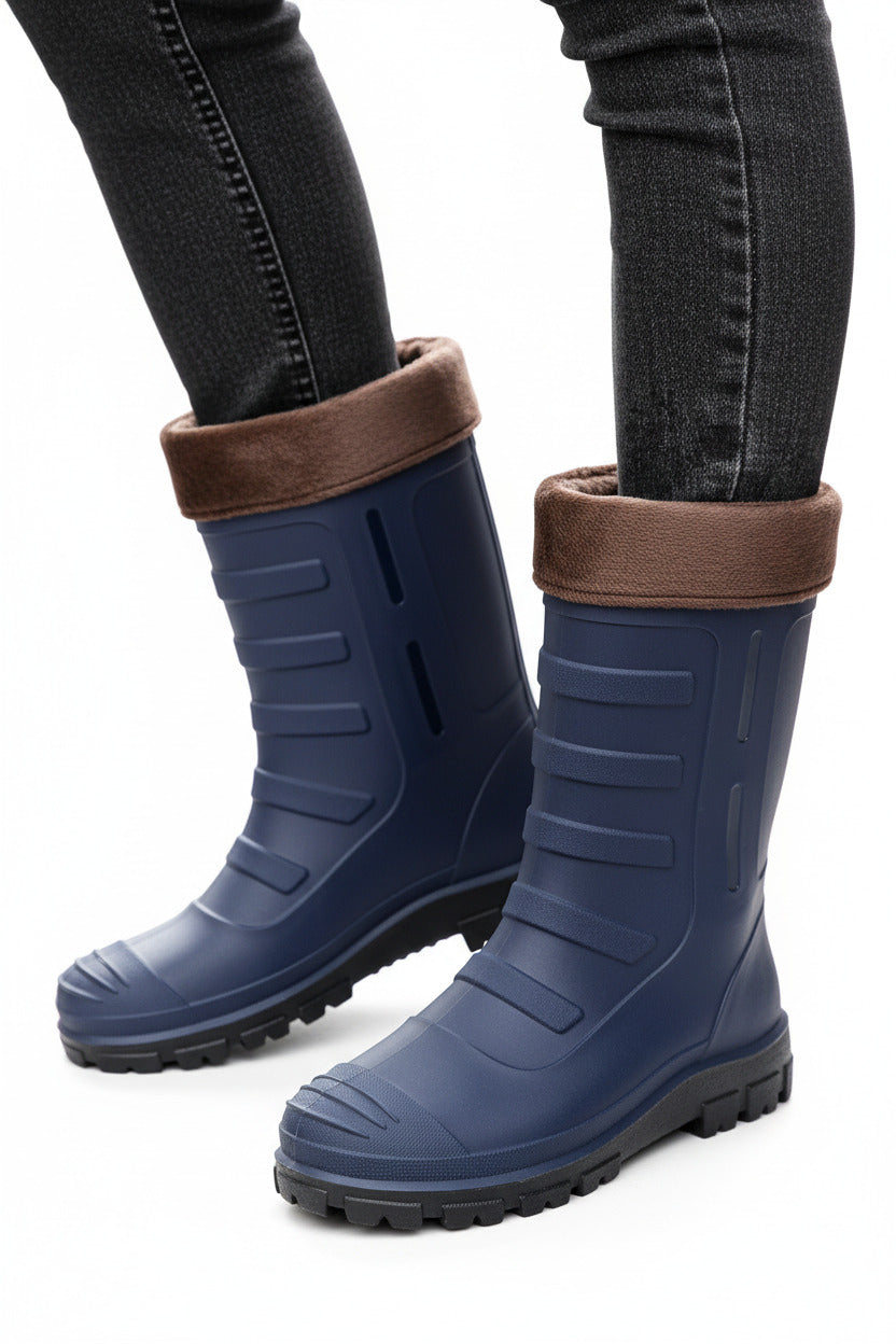 Botas de lluvia para hombre para exteriores, impermeables.