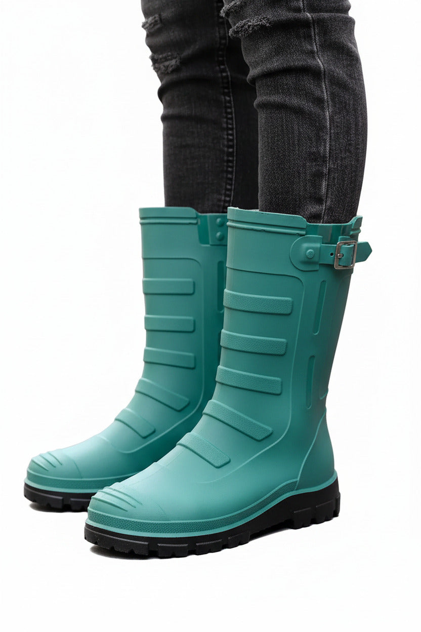 Botas de lluvia para hombre para exteriores, impermeables.