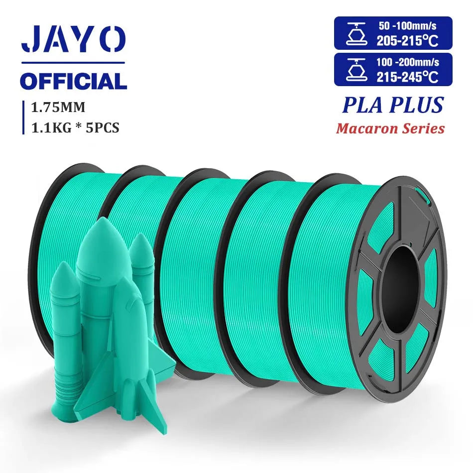 Filamento para impresora 3D JAYO PLA plus PLA+ de 1,75 mm