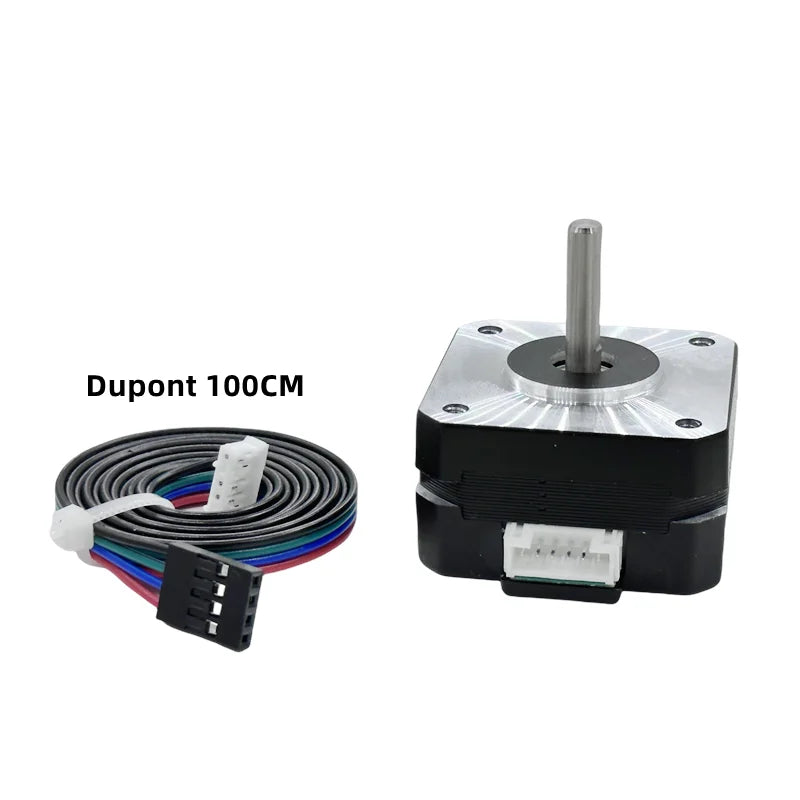 Motor paso a paso 23mm 0,42 N·m, 1,5 A, 17HS4023, 42BGYH, 4 cables, 1,0 A, 13 N·cm