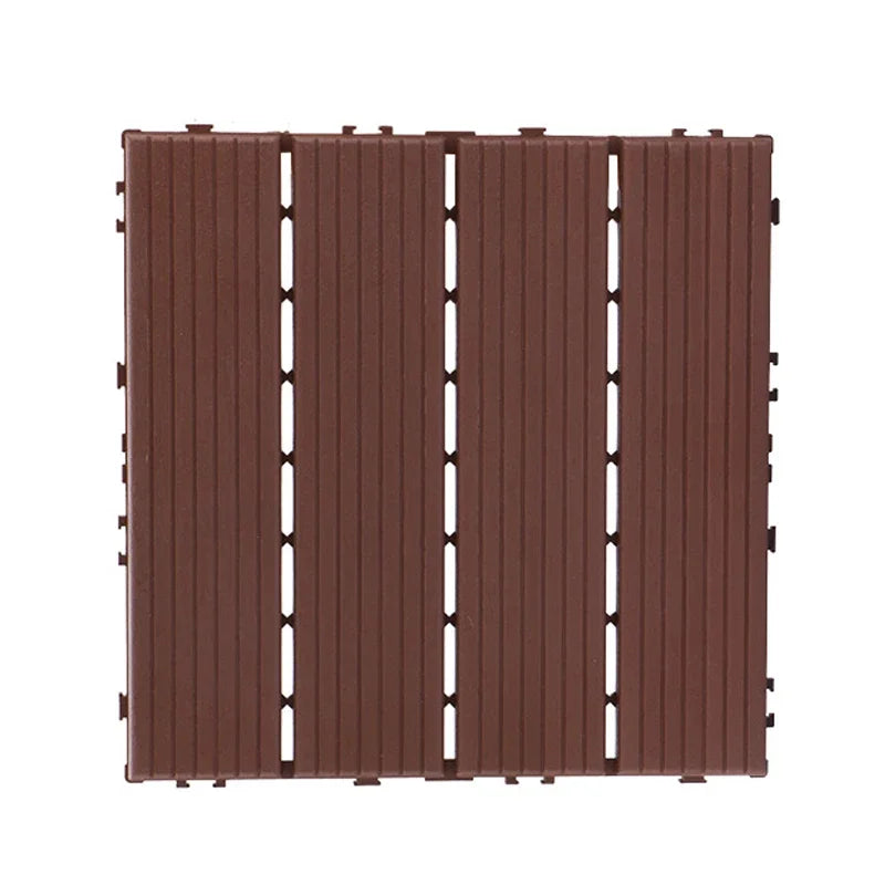 Baldosa de plástico para exteriores de 30x30 cm