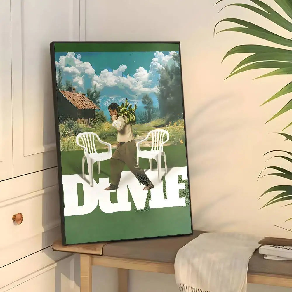 Póster de Bad Bunny Debi Tirar Mas Fotos, arte de pared, impresión artística adecuada para sala de estar, dormitorio, bar, salón, decoración del hogar, regalo