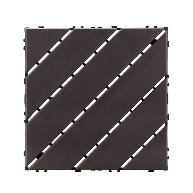 Baldosa de plástico para exteriores de 30x30 cm