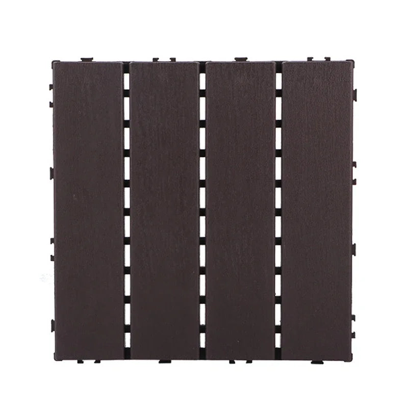 Baldosa de plástico para exteriores de 30x30 cm