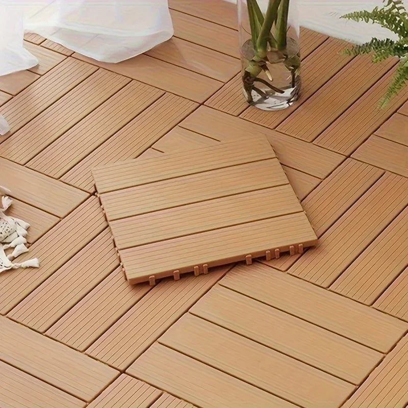 1 pieza de baldosa adecuada para terraza, balcón, jardín, patio, decoración exterior