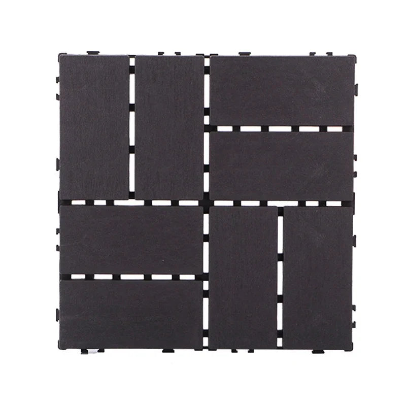 Baldosa de plástico para exteriores de 30x30 cm
