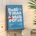 Póster de Bad Bunny Debi Tirar Mas Fotos, arte de pared, impresión artística adecuada para sala de estar, dormitorio, bar, salón, decoración del hogar, regalo