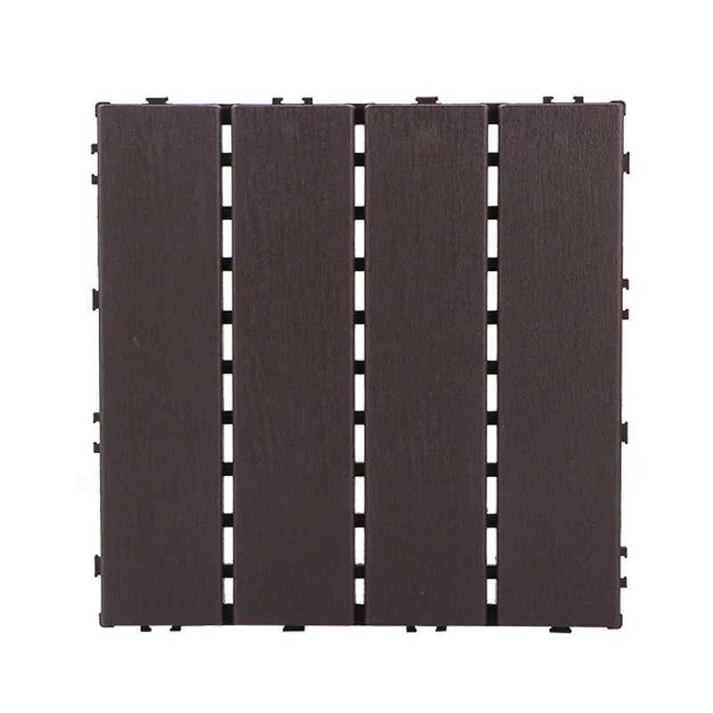 Baldosa de plástico para exteriores de 30x30 cm