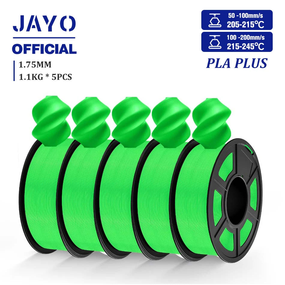 Filamento para impresora 3D JAYO PLA plus PLA+ de 1,75 mm