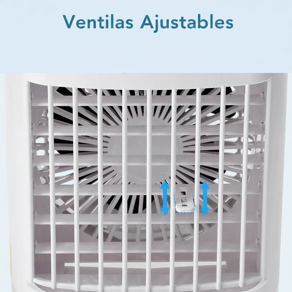 Aire acondicionado portátil, ventilador de refrigeración por agua, ventilador de mesa USB