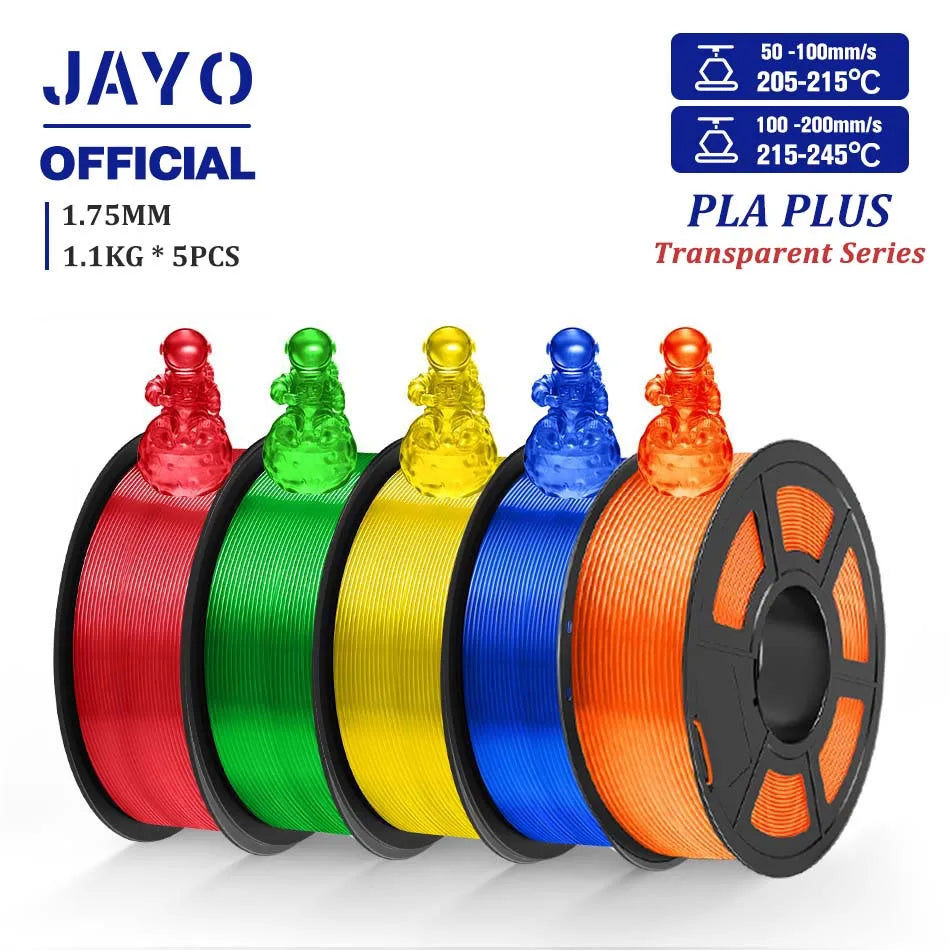 Filamento para impresora 3D JAYO PLA plus PLA+ de 1,75 mm