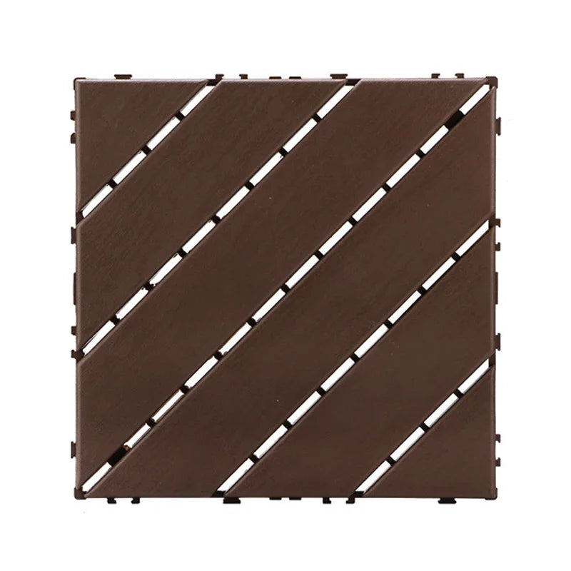 Baldosa de plástico para exteriores de 30x30 cm