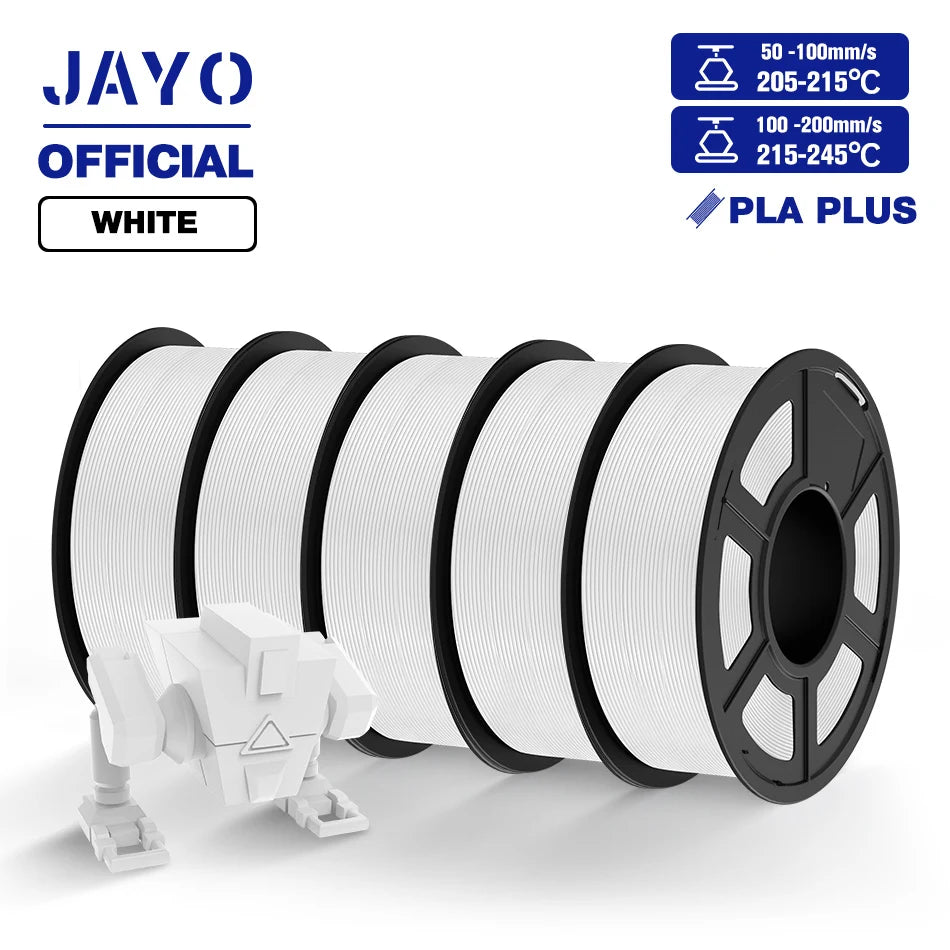 Filamento para impresora 3D JAYO PLA plus PLA+ de 1,75 mm
