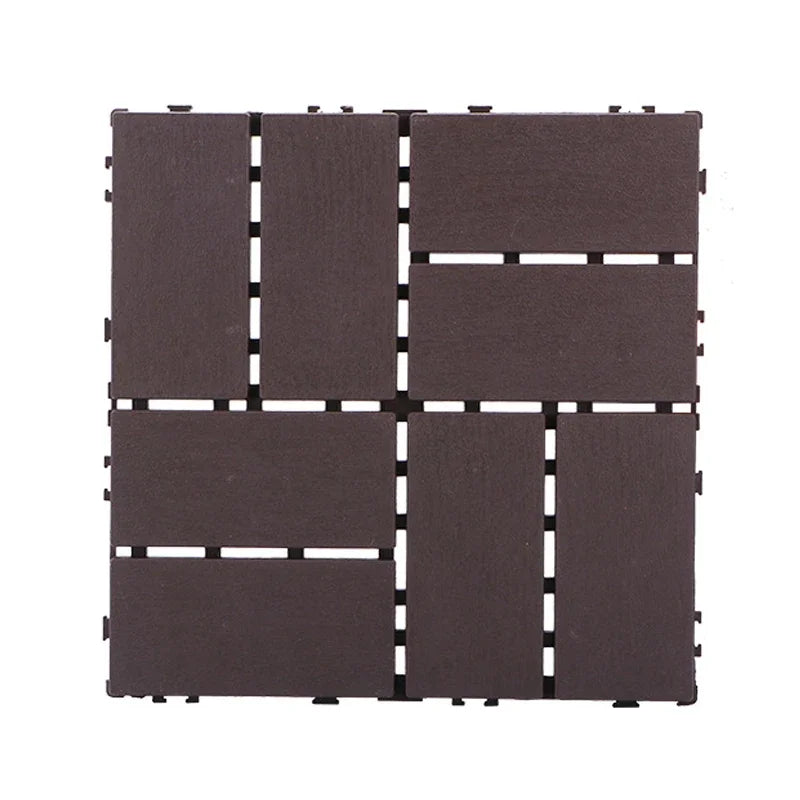 Baldosa de plástico para exteriores de 30x30 cm