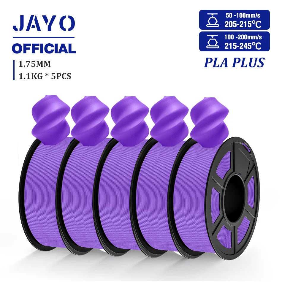 Filamento para impresora 3D JAYO PLA plus PLA+ de 1,75 mm