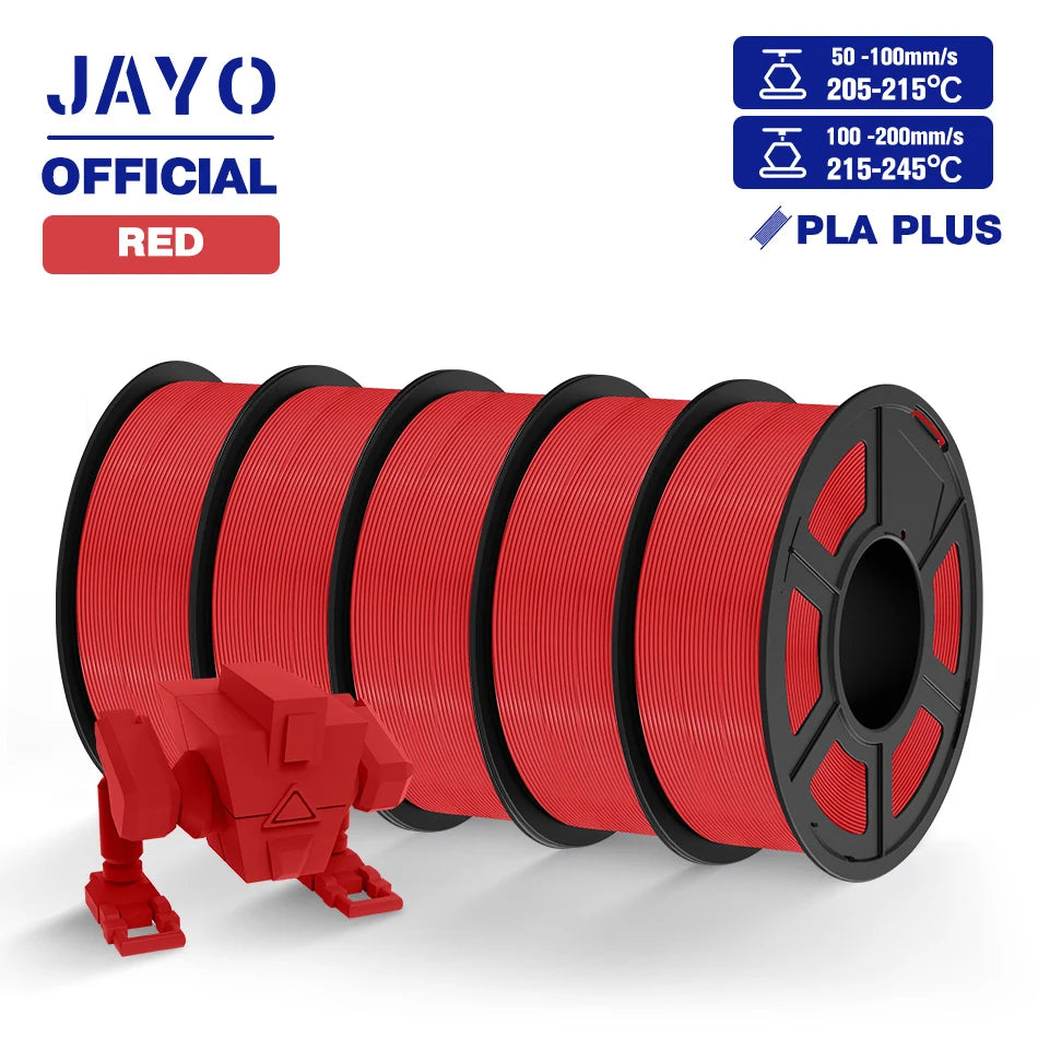 Filamento para impresora 3D JAYO PLA plus PLA+ de 1,75 mm