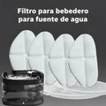 Filtro de carbón activado de repuesto para bebedero de gatos