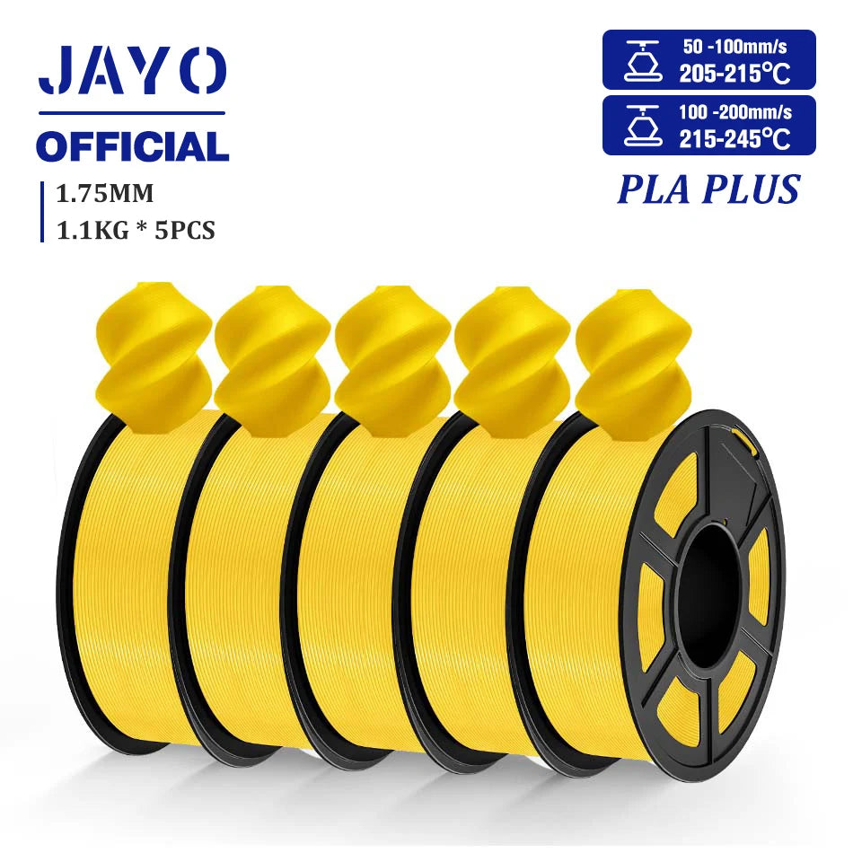 Filamento para impresora 3D JAYO PLA plus PLA+ de 1,75 mm