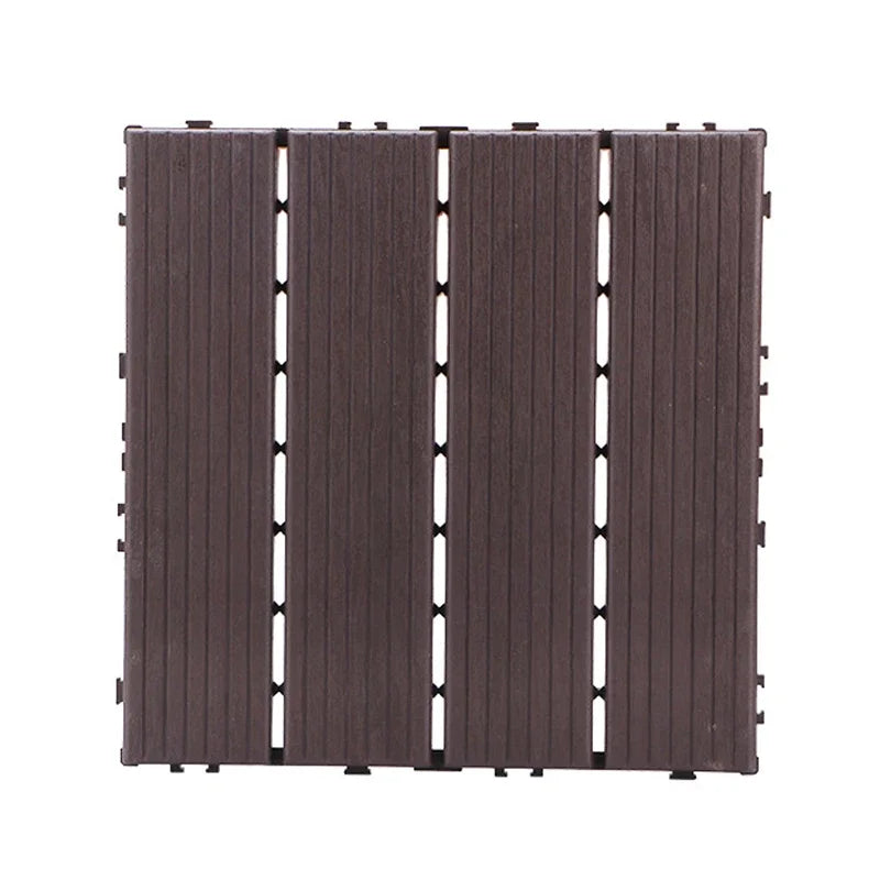 Baldosa de plástico para exteriores de 30x30 cm