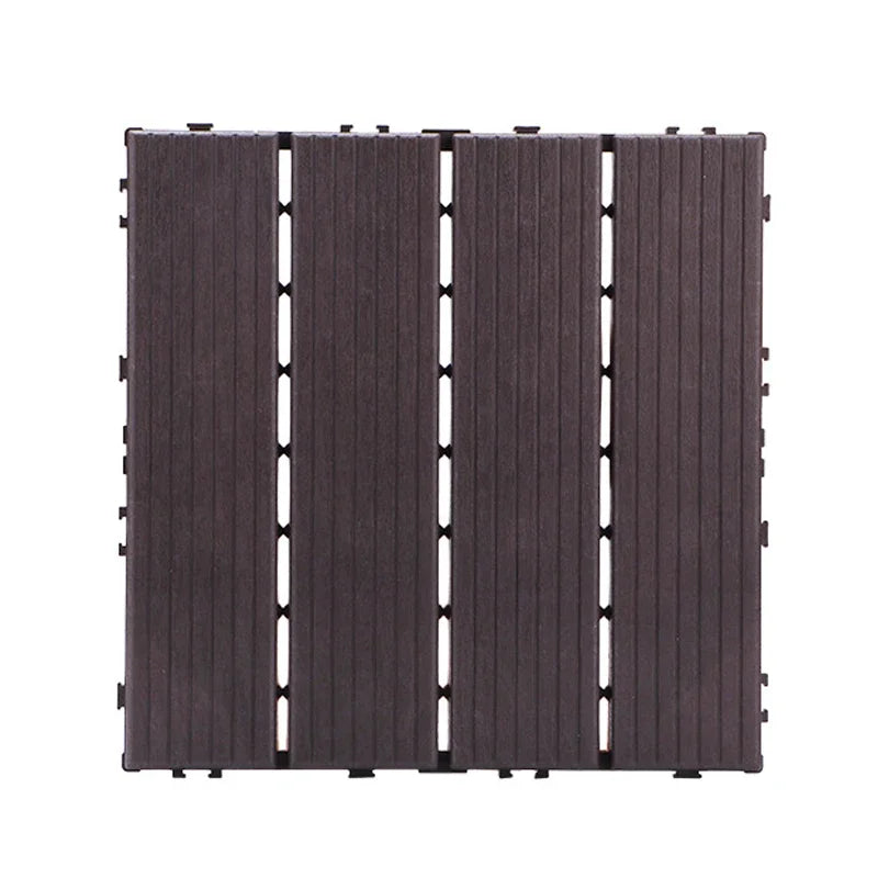 Baldosa de plástico para exteriores de 30x30 cm