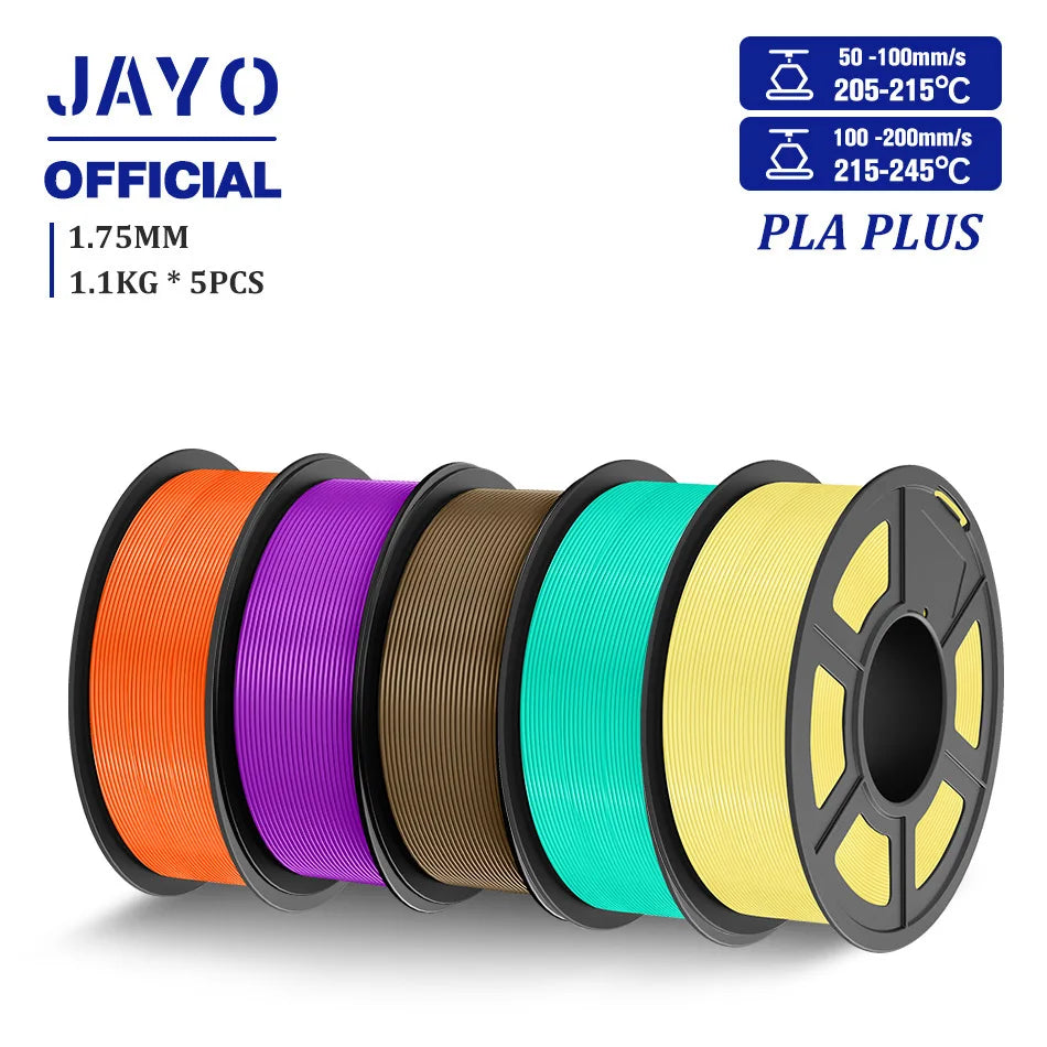 Filamento para impresora 3D JAYO PLA plus PLA+ de 1,75 mm