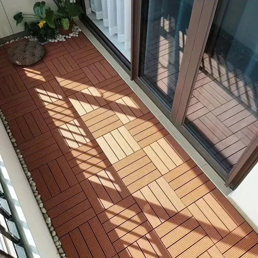 1 pieza de baldosa adecuada para terraza, balcón, jardín, patio, decoración exterior