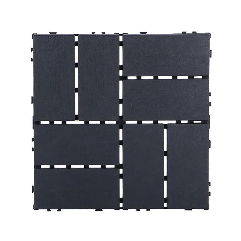 Baldosa de plástico para exteriores de 30x30 cm