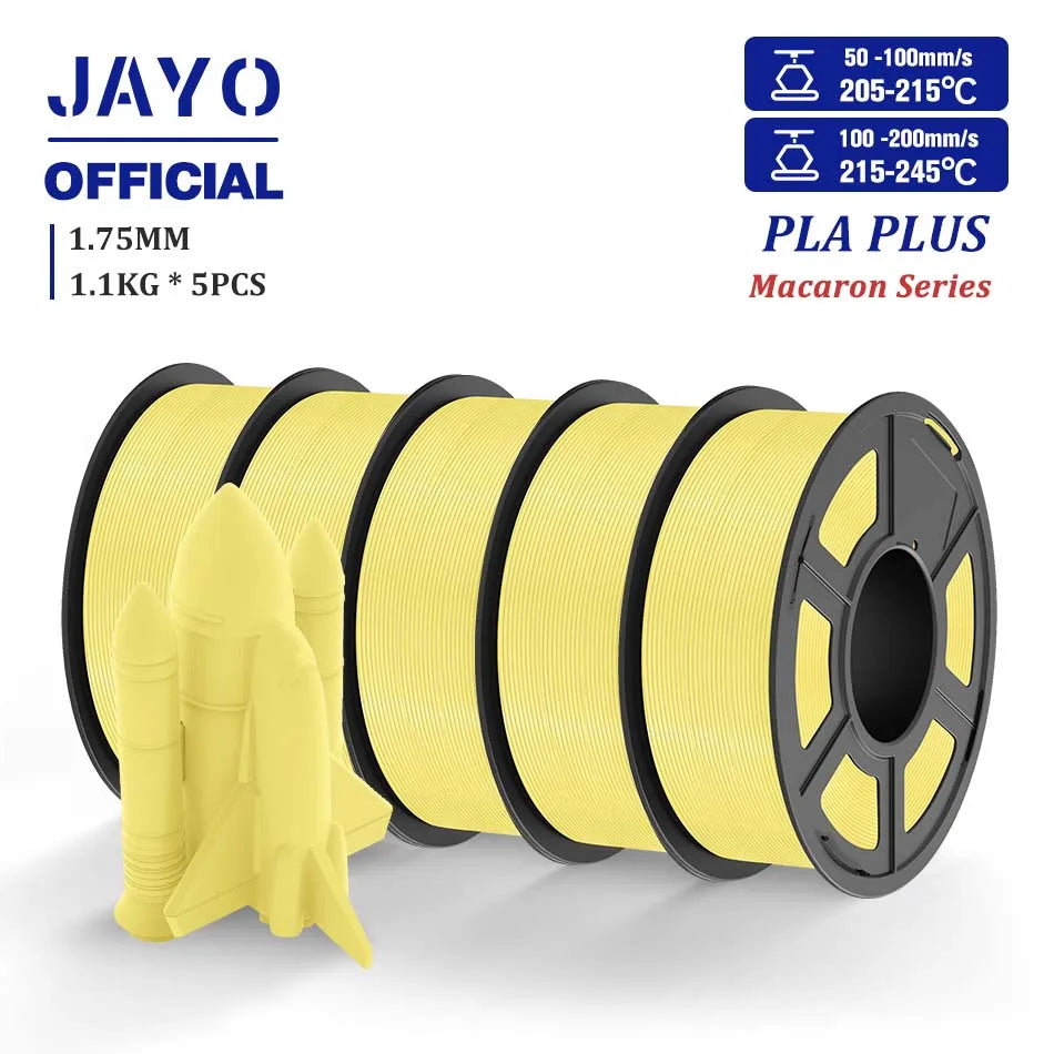 Filamento para impresora 3D JAYO PLA plus PLA+ de 1,75 mm