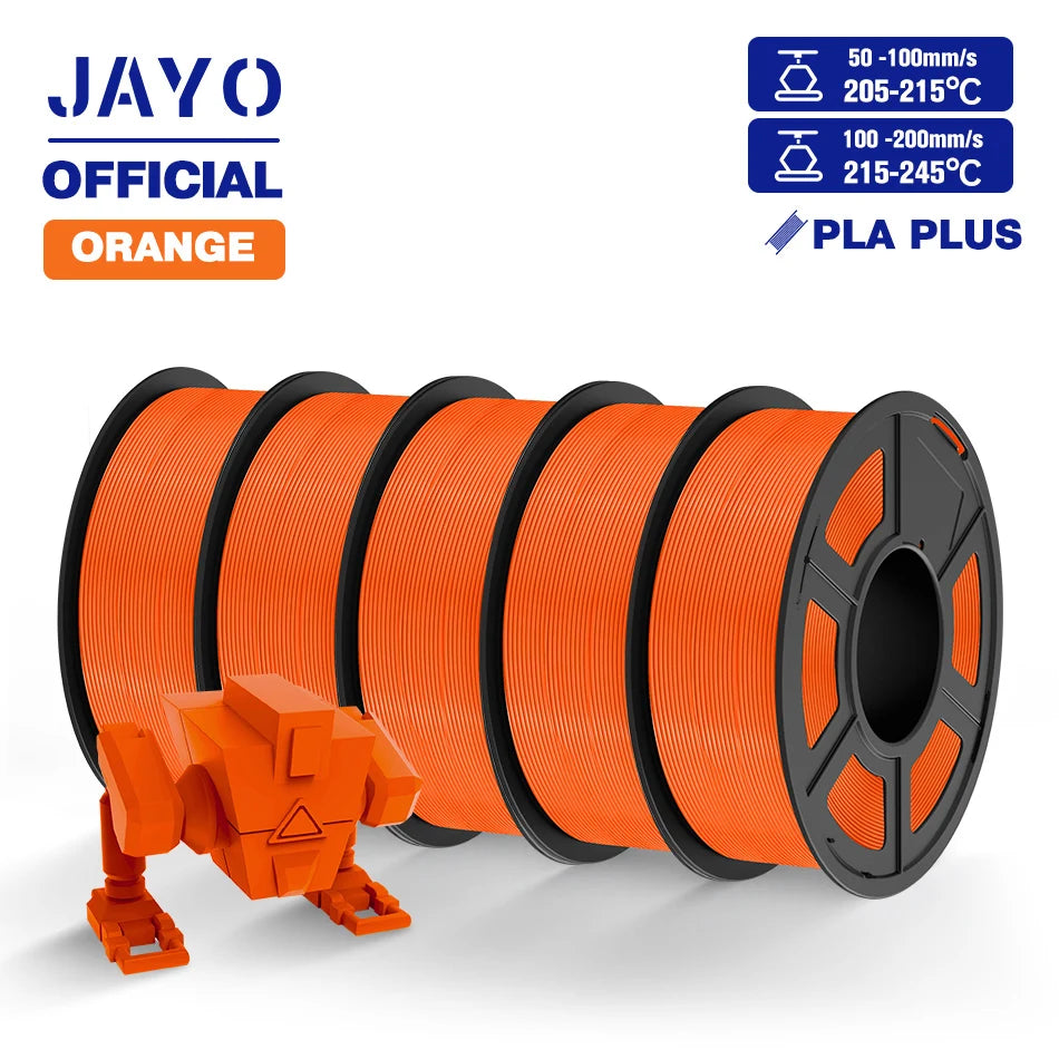 Filamento para impresora 3D JAYO PLA plus PLA+ de 1,75 mm