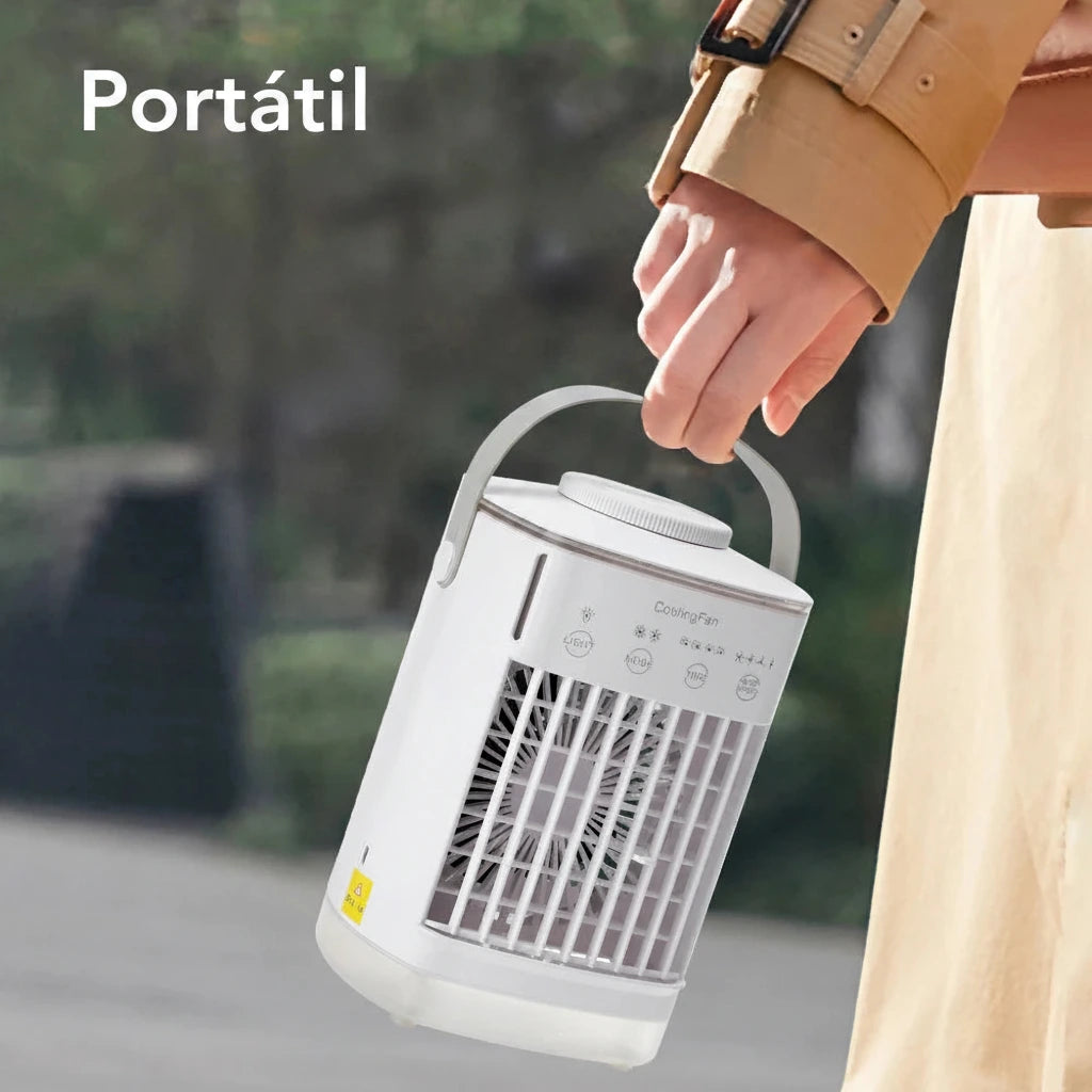 Aire acondicionado portátil, ventilador de refrigeración por agua, ventilador de mesa USB