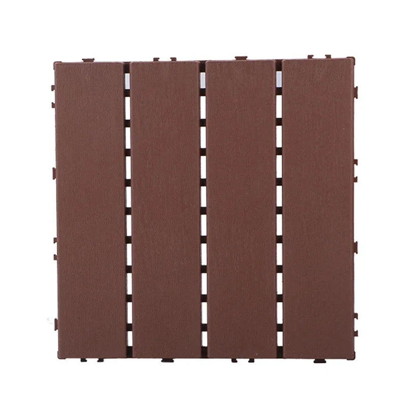 Baldosa de plástico para exteriores de 30x30 cm