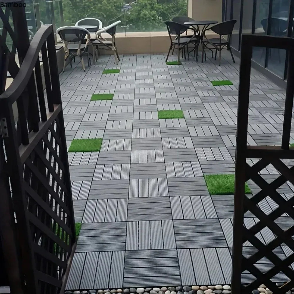 1 pieza de baldosa adecuada para terraza, balcón, jardín, patio, decoración exterior